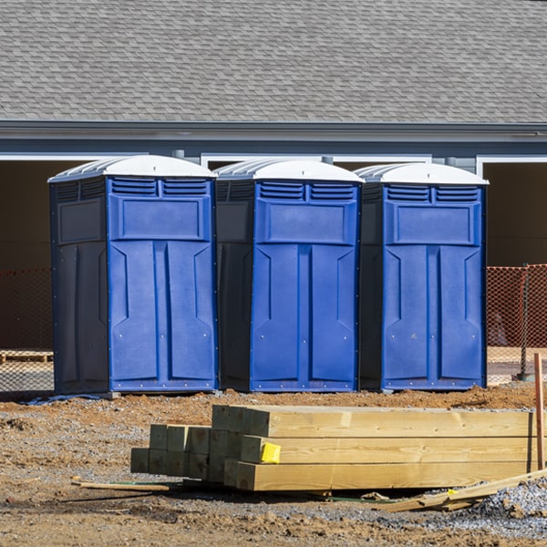 do you offer hand sanitizer dispensers inside the portable restrooms in Adams NE